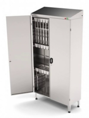 Шкаф для хранения и дезинфекции корзин с инструментом, фирмы &quot;ASP-group&quot;, модель ASP-BB-72