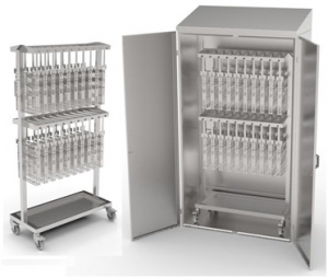 Шкаф для хранения и дезинфекции корзин с инструментом, фирмы &quot;ASP-group&quot;, модель ASP-BB-36
